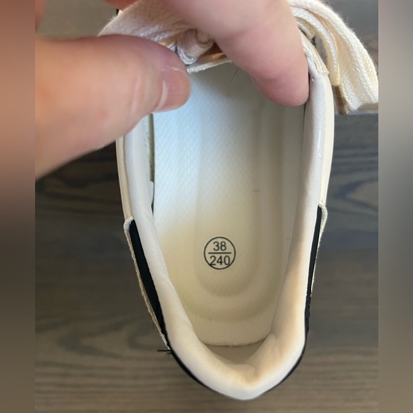 CKNSTS Cream and Black Sneaker - Picture 8 of 8